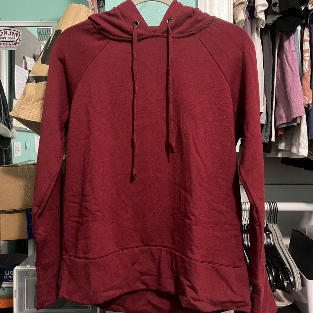 Women's Maroon Hoodie